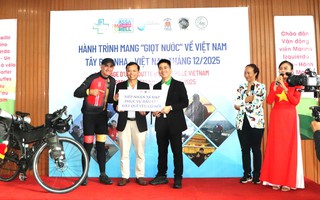 Đạp xe xuyên lục địa: VĐV người Tây Ban Nha làm điều ý nghĩa tại Đà Nẵng