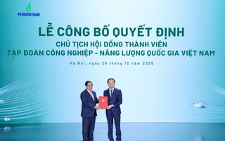Ông Lê Ngọc Sơn làm Chủ tịch Hội đồng thành viên Petrovietnam