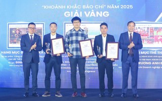 Lễ trao Giải ảnh "Khoảnh khắc Báo chí" 2025