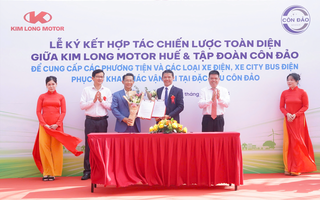 Lễ ký kết hợp tác chiến lược toàn diện giữa Kim Long Motor Huế & Tập đoàn Côn Đảo