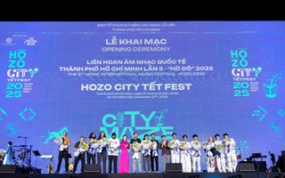 Khai mạc lễ hội văn hóa, âm nhạc, sáng tạo HOZO CITY TẾT FEST 2025