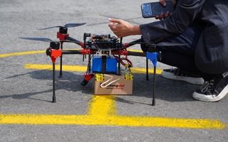 Doanh nghiệp đầu tiên ở TPHCM thử nghiệm giao hàng bằng UAV
