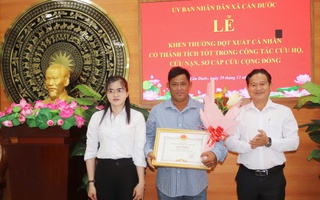 Tài xế xe tải ở Tây Ninh được khen ngợi vì hành động cứu người