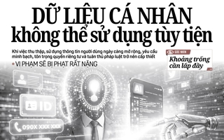 Báo in ngày 30-12: Dữ liệu cá nhân không thể sử dụng tùy tiện