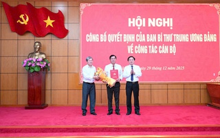 Tây Ninh công bố quyết định của Ban Bí thư về công tác cán bộ