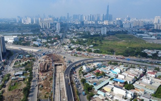 Sắp thông xe cầu vượt N2 An Phú, xe từ cao tốc đi thế nào?