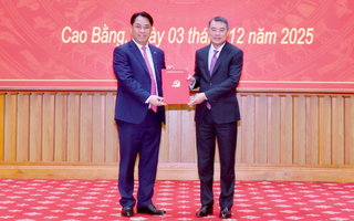 Phó trưởng Ban Tổ chức Trung ương làm Bí thư Tỉnh ủy Cao Bằng