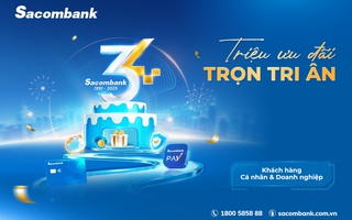 Mừng sinh nhật, Sacombank tri ân khách hàng
