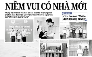 Báo in ngày 31-12: Niềm vui có nhà mới