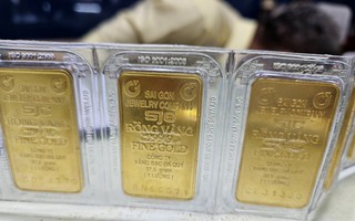 Sáng 4-12, giá vàng miếng SJC giảm, về thấp nhất trong 1 tuần