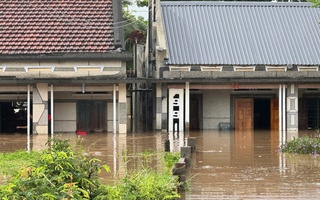 CẢNH BÁO KHẨN: Hồ Sông Quao tăng xả, người dân vùng hạ du cần đề phòng ngập lụt