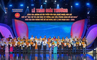 TP HCM trao 115 giải thưởng cho tác phẩm văn học, nghệ thuật, báo chí xuất sắc