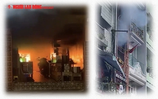 Cháy quán ăn ở đường Trần Hưng Đạo: 2 cô gái nhảy lầu giờ ra sao?