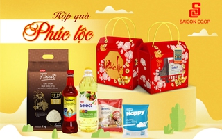 Saigon Co.op: Giỏ quà Tết giá từ 99.000 đồng, chiết khấu đến 32%