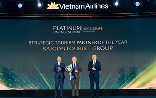 Saigontourist Group được vinh danh “Đối Tác Chiến Lược Du Lịch” của Vietnam Airlines