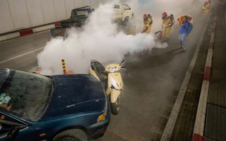 Lưu ý lưu thông ở đường hầm sông Sài Gòn từ tối 19 đến rạng sáng 20-12 