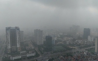 Hà Nội có thời điểm đứng đầu thế giới về ô nhiễm không khí trong tối 7-12