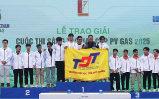 Trường ĐH Tôn Đức Thắng vô địch Cuộc thi sáng tạo UAV 2025