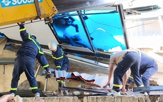 Đà Lạt: Sập mái nhà đang thi công, một công nhân tử vong