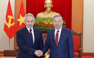 Tổng Bí thư Tô Lâm tiếp Thư ký Hội đồng An ninh Nga