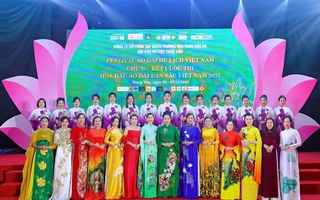 Tân Hoa hậu nhí áo dài bản sắc Việt Nam đến từ TP HCM