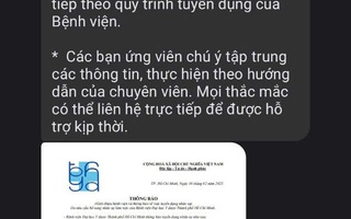 Bệnh viện Đại học Y Dược TP HCM phát cảnh báo bị mạo danh, lừa đảo