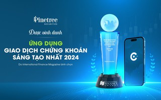 Pinetree đạt giải "Ứng dụng giao dịch chứng khoán sáng tạo nhất năm 2024"