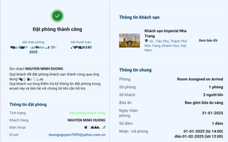 Khánh Hòa: Du khách bức xúc vì đặt phòng trả tiền qua app nhưng bị hủy