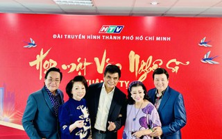 NSND Kim Cương, Bạch Tuyết, Thanh Nam chúc mừng thành tựu của HTV