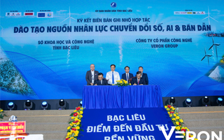 Veron Group ký hợp tác thúc đẩy chuyển đổi số tại tỉnh Bạc Liêu