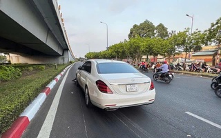 Chiếc Mercedes hàng tỉ đồng gây tai nạn, vì sao không có phanh khẩn cấp?