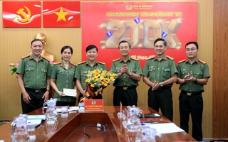 Lãnh đạo Công an Quảng Nam chúc mừng fanpage vượt 200.000 lượt theo dõi