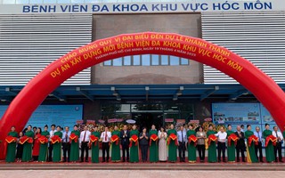 Khánh thành bệnh viện 12 tầng, có bãi đáp trực thăng ở cửa ngõ Tây Bắc TP HCM