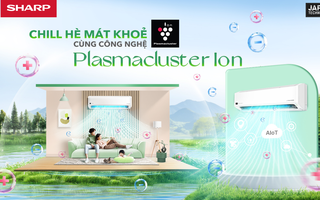 Công nghệ diệt khuẩn plasmacluster ion từ điều hoà Sharp