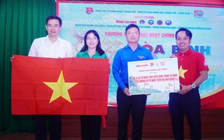 Chương trình “Viết tiếp câu chuyện hòa bình” tại quận 1