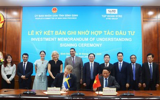 Tập đoàn Thụy Điển đầu tư 1 tỉ USD vào dự án tái chế dệt may tại Bình Định