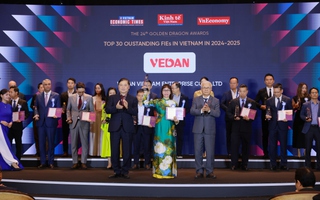 Vedan Việt Nam đón nhận giải thưởng Rồng Vàng 2025