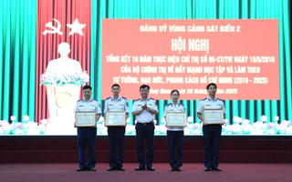 Vùng Cảnh sát biển 2 tổng kết 10 năm thực hiện Chỉ thị 05 của Bộ Chính trị