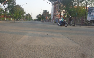 Trám hố ga nguy hiểm