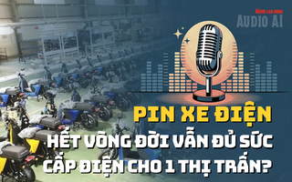Audio AI: Pin tỷ lệ kèo nhà cái điện hết vòng đời vẫn đủ sức cấp điện cho một thị trấn?