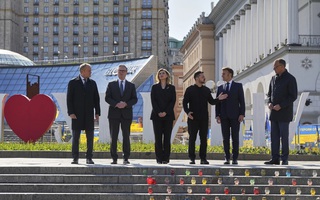 Lãnh đạo 4 nước châu Âu đến Ukraine, Điện Kremlin lên tiếng