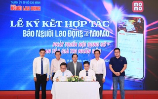 Báo Người Lao Động chính thức có mặt trên siêu ứng dụng MoMo