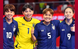 Giải futsal nữ châu Á 2025: Thái Lan thành lá cờ đầu Đông Nam Á ở bán kết