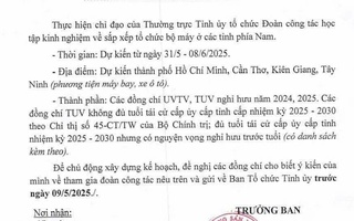 Nhiều cán bộ ở Quảng Trị "không tham gia" học tập kinh nghiệm tại các tỉnh, thành phía Nam