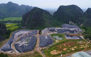 Vụ dân chặn xe vào bãi rác: Rác ứ đọng ở TP Thanh Hóa được xử lý bằng giải pháp tình thế