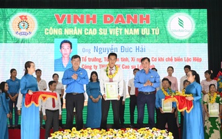 Vinh danh 174 "Công nhân cao su Việt Nam ưu tú"