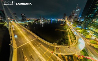 Giải chạy đêm TP HCM Eximbank 2025 trở lại với diện mạo mới