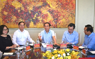 Lãnh đạo TP HCM và tỉnh Bà Rịa - Vũng Tàu làm việc với Công ty TNHH Dự án Hồ Tràm