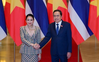 Chủ tịch Quốc hội Trần Thanh Mẫn hội kiến Thủ tướng Thái Lan