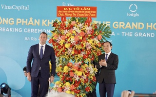 Lãnh đạo TP HCM, Bình Dương, BR-VT dự lễ khởi công dự án 1 tỉ USD của The Grand Hồ Tràm